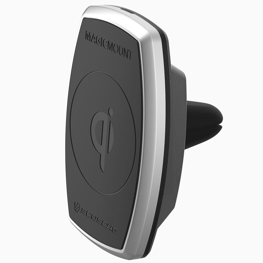 Scosche Magicmount Qi 10W Trådløs Oplader til Bilventilation