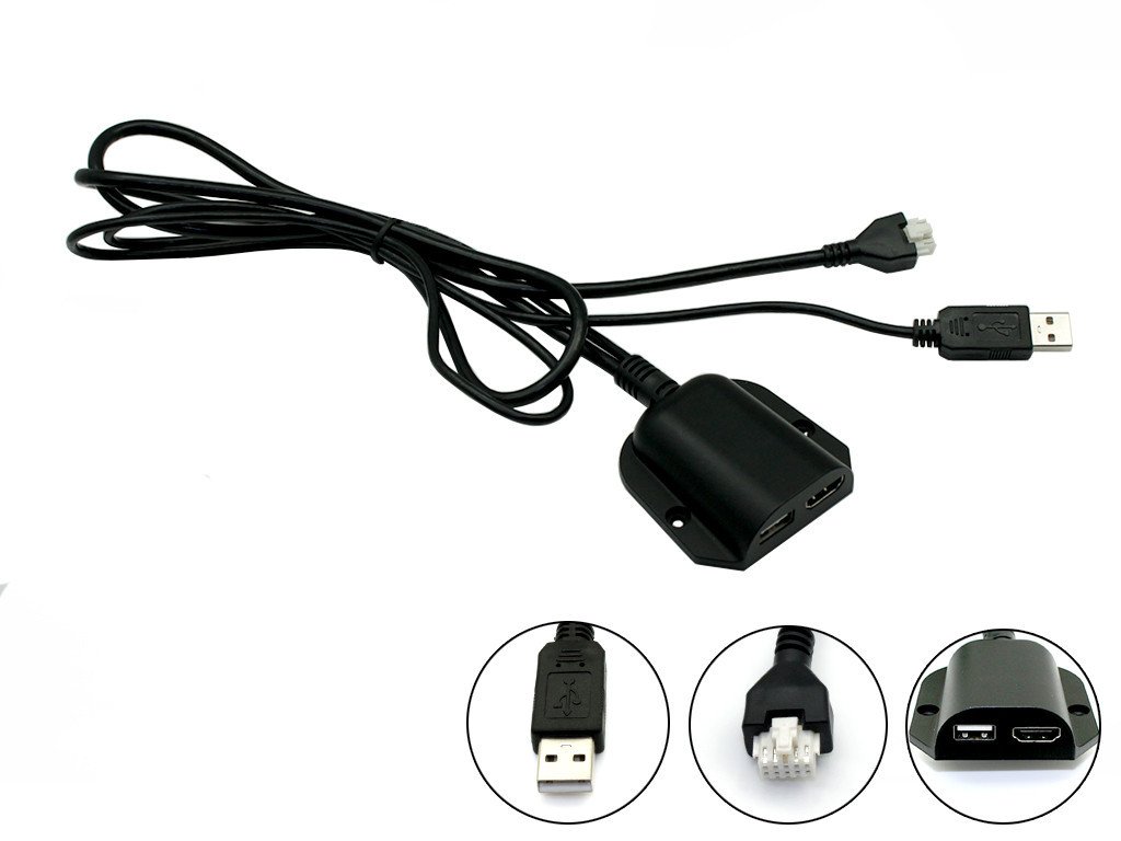 HDMI/USB Modul til Bilstereo - Spejl Din Telefon i Bilen