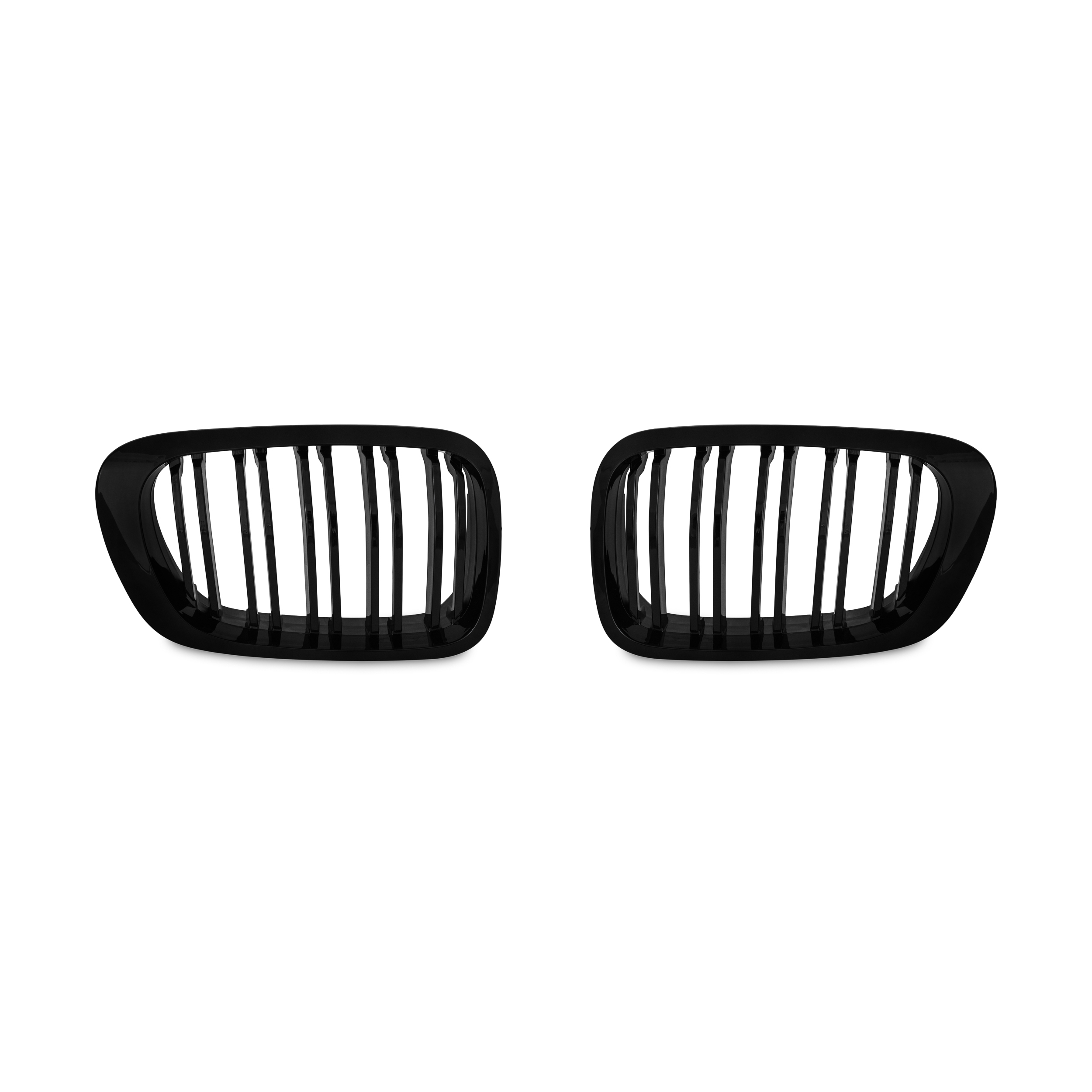Jom Frontgrill i Blank Sort til BMW E46 1999-2003