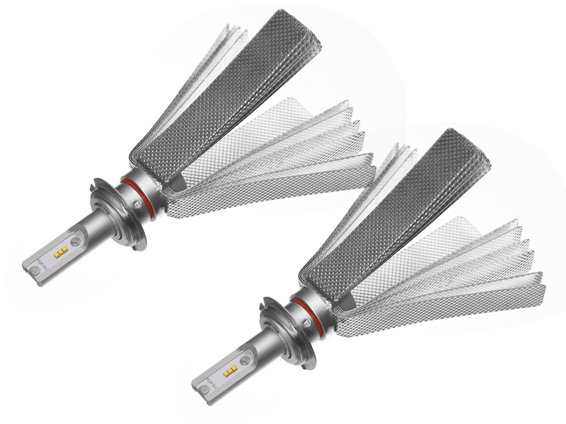 Kraftige Xtreme LED H7 Forlygtepærer - 2 Stk.